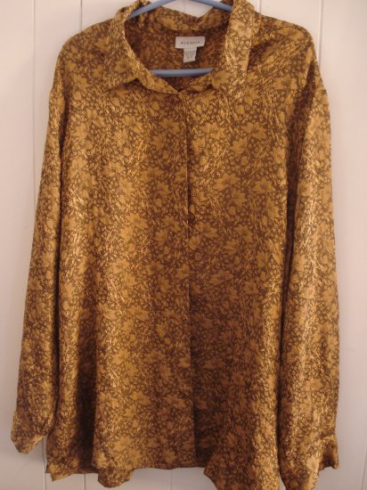 Gold button shirt