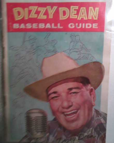 DIZZY DEAN BASEBALL BOOK