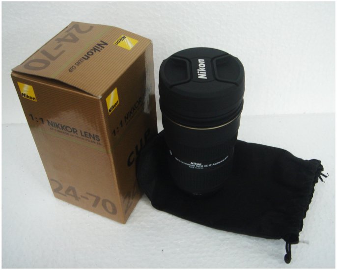 Nikon Lens AF-S 24-70mm F/2.8 G Coffee Mug Cup
