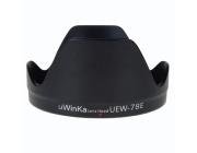 3 inch Flower Shape EW-78E Lens Hood for Canon Digital Camera