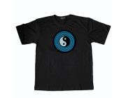 LED Sound-activated EL Equalizer T-shirt - Black M