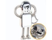 4G USB 2.0 Flash Memory Drive U-Disk - Metal Robot