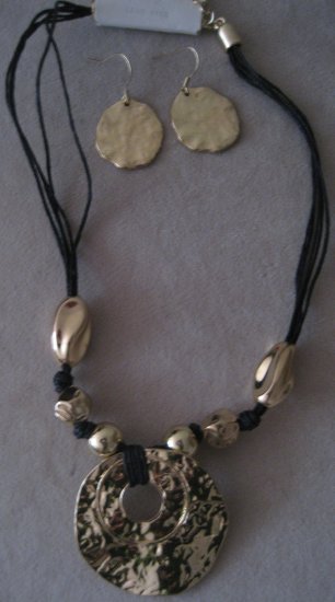 Gold Statement Necklace Set