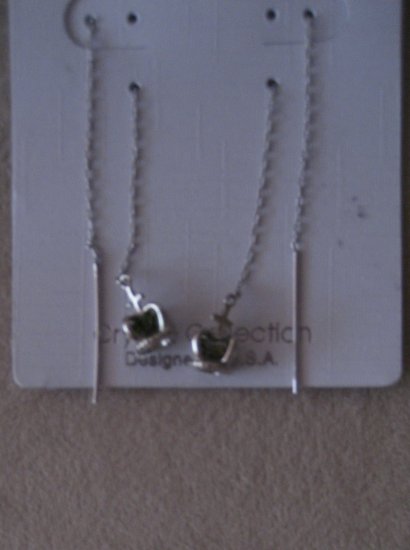 Silver Chained Earrings