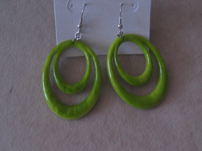 Fun Lime Green Earrings