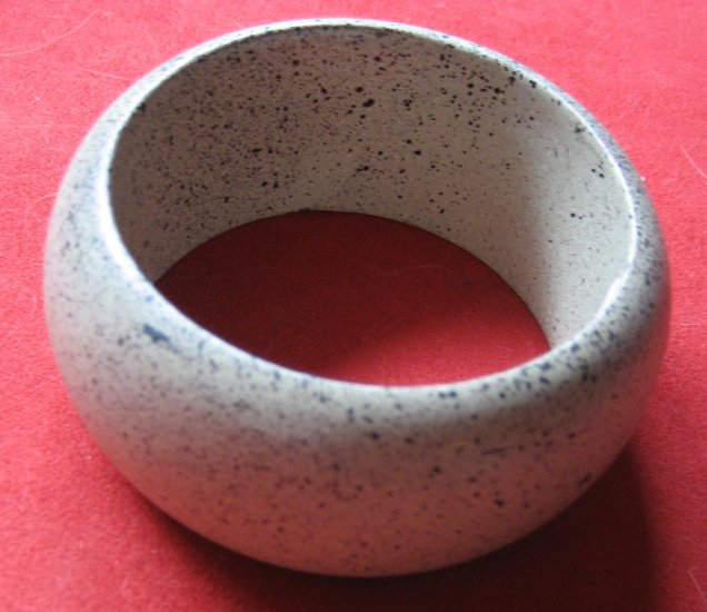 Beige & Black Bangle