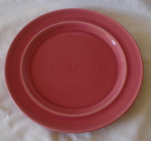 Metlox Colorstax 10 3/4 Dinner Plate ROSE NEW