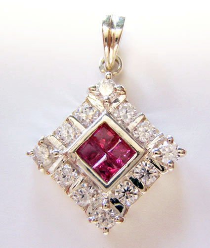 Gemstone Diamond Pendant JP 0020