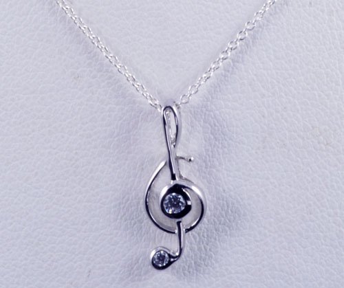 Musical Note Pendant JP 0003