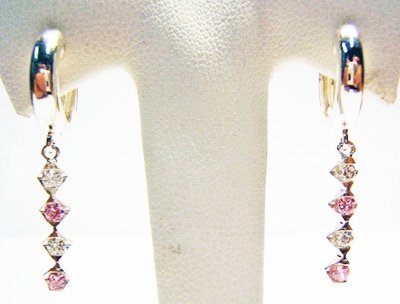 Diamond Earrings in Two Colors JE 0023