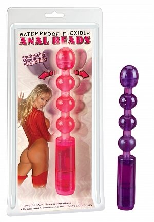 Flexible Anal Bead Waterproof Vibe