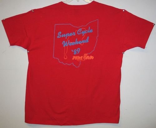 Motorcycle 1989 Mid Ohio Super Cycle Weekend AMA Nat'l