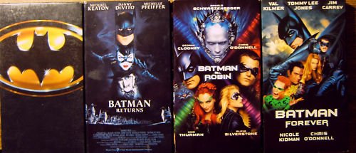 Batman 4 Video Set