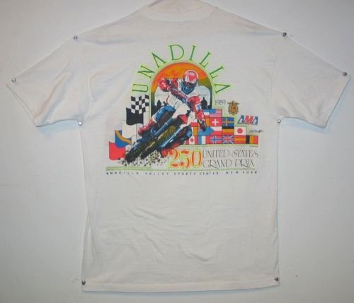 Motorcycle 1989 Unadilla 250 US GP MX Hurricane Season