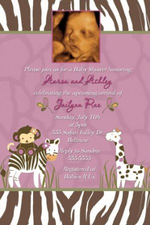Cocalo Jacana Baby Shower Invitations Ultrasound Party Supplies