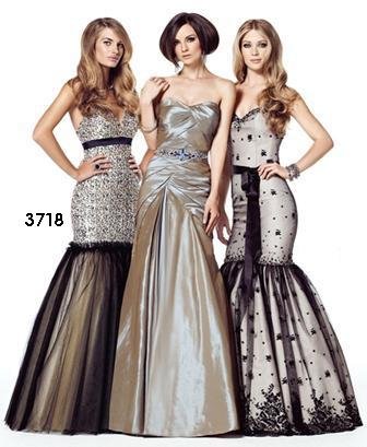 Xcite Prom by Impression 3718 Gold Black Overlay Mermaid Skirt Evening Dress