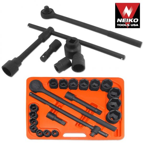 21 Pcs 3/4" Impact Socket Set - Nk # 02379A