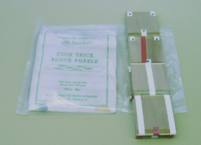 100 Trick Coin Trick Block Puzzle with Instruction