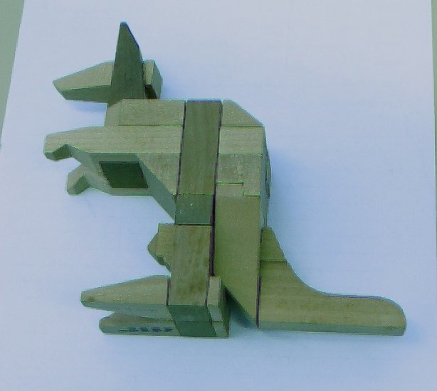 Wooden Kangaroo Puzzle - Excellent Brain Teaser