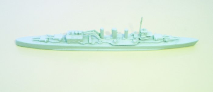 War Room Replica of Comet - Australian Light Cruiser Circa 1950's