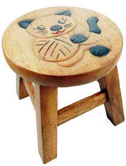 wooden stool