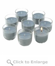 Ocean Flower Votive Candles 8 PK