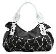 7-Pocket Braided and Studded Bag