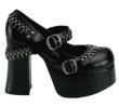 Funky Military Platform Pump w/Bullets Accents