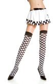Thigh Hi -Opaque Checker