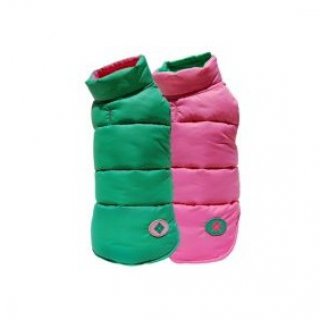 Argyle Ski Vest - Pink/Green