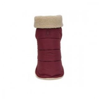 Burgandy Shearling Lined Jacket