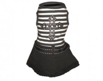 Goth Denim Dog Dress