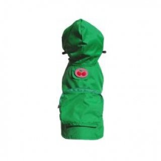 Green Cherry Raincoat