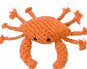 Crab Rope Toy