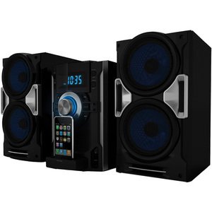 Sylvania CD Stereo System with iPhone / iPod Dock