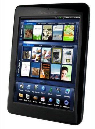 Pandigital Novel 7" Color Multimedia e-Book Reader