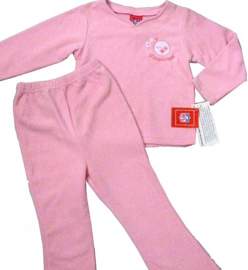 New Pittsburgh Steelers 2 Peice Pajama Set Size 6X
