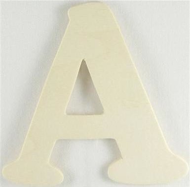 Wood Letter - A