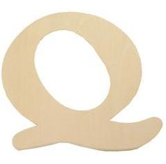 Wood Letter - Q