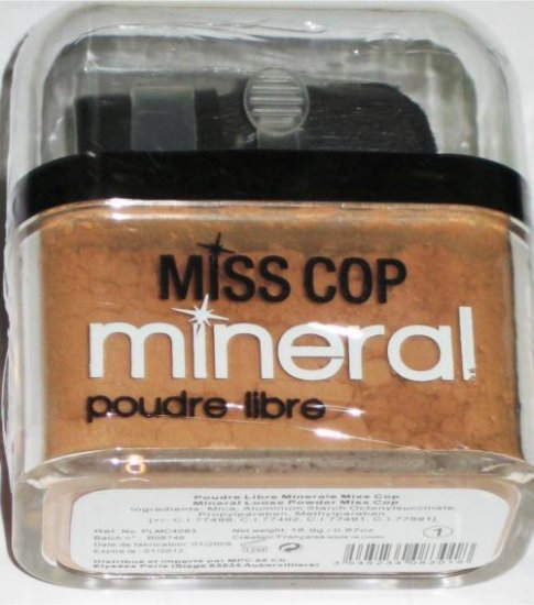 MISS COP MINERAL LOOSE POWDER - MAT -4083