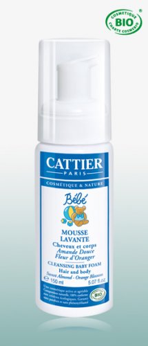 CLEANSING BABY FOAM- Cattier paris- organic cosmetic
