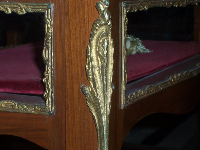 French Antique Vitrine Display Cabinet