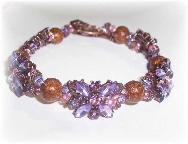 Memorial or Funeral Rose Petal Bracelet