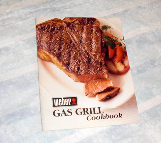 Weber Gas Grill Cookbook - 2002. Never Used