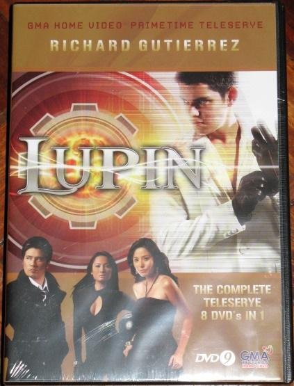 LUPIN DVD Complete Set Limited Edition Box Set Tagalog