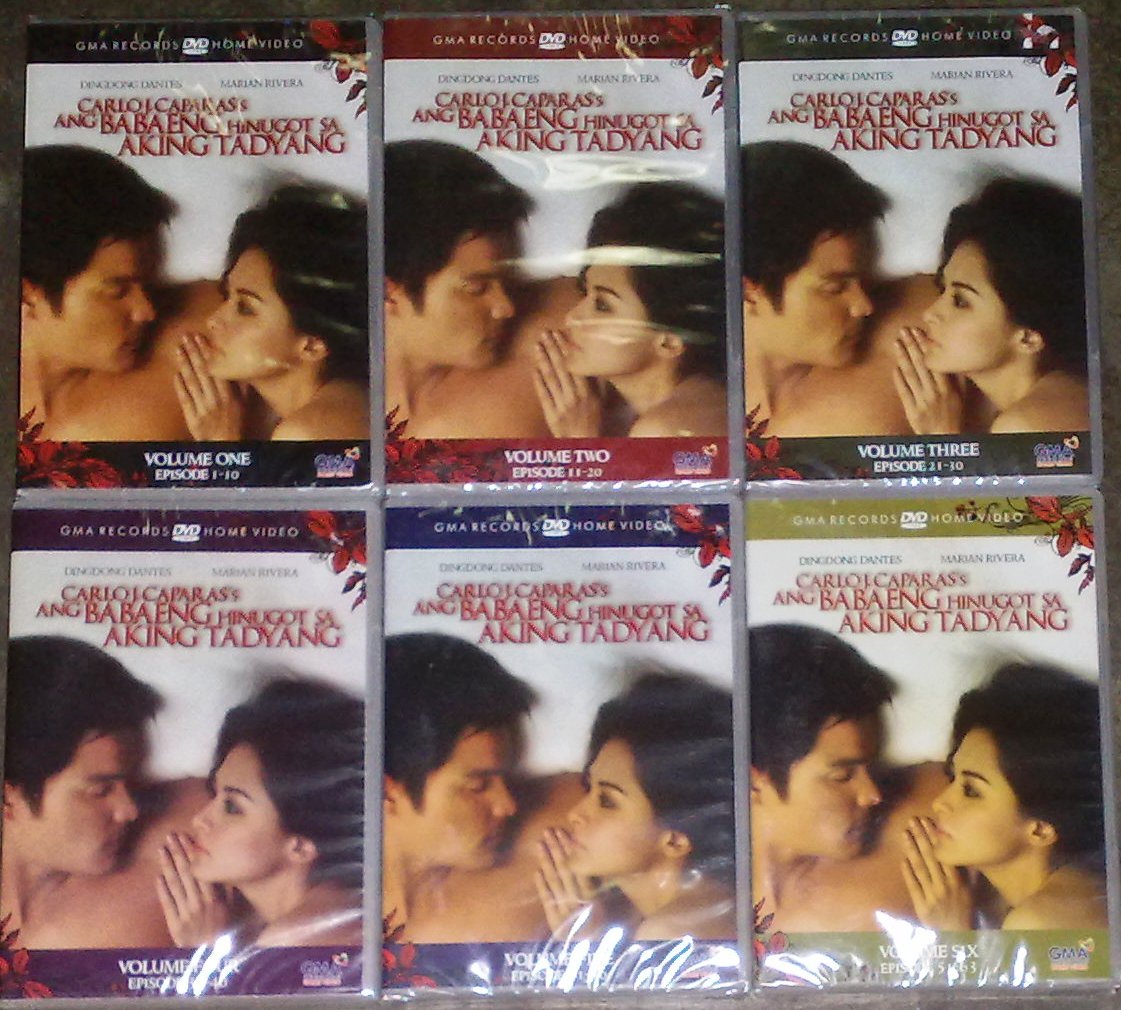 BABAENG HINUGOT SA AKING TADYANG COMPLETE DVD SET vol. 1-6
