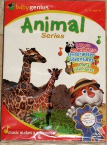 BABY GENIUS Animal Series DVD Boxed Set BRAND NEW