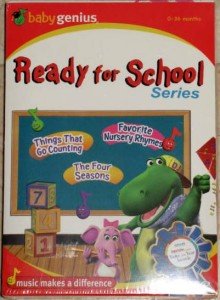 BABY GENIUS Ready For School DVD Boxed Set BRAND NEW