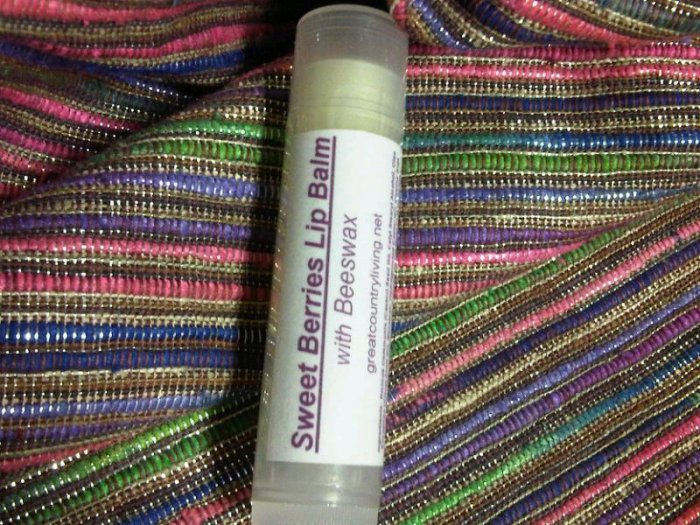 Natural Lip Balm with Beeswax - Bubblegum