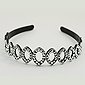 Oval Rhinestone Hair Band
